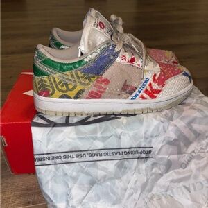 Nike Multicolor Kids Sneakers City market dunks